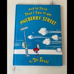 Dr. Suess I Saw It On Mulberry Street Book